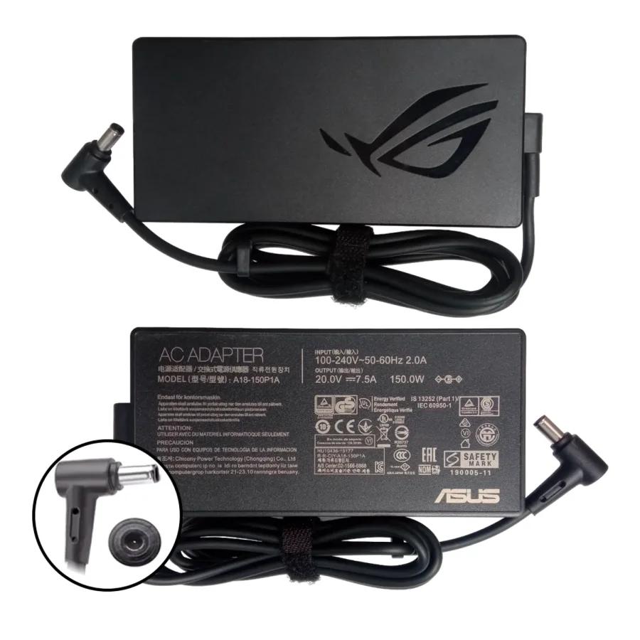 cargador para laptop gamer